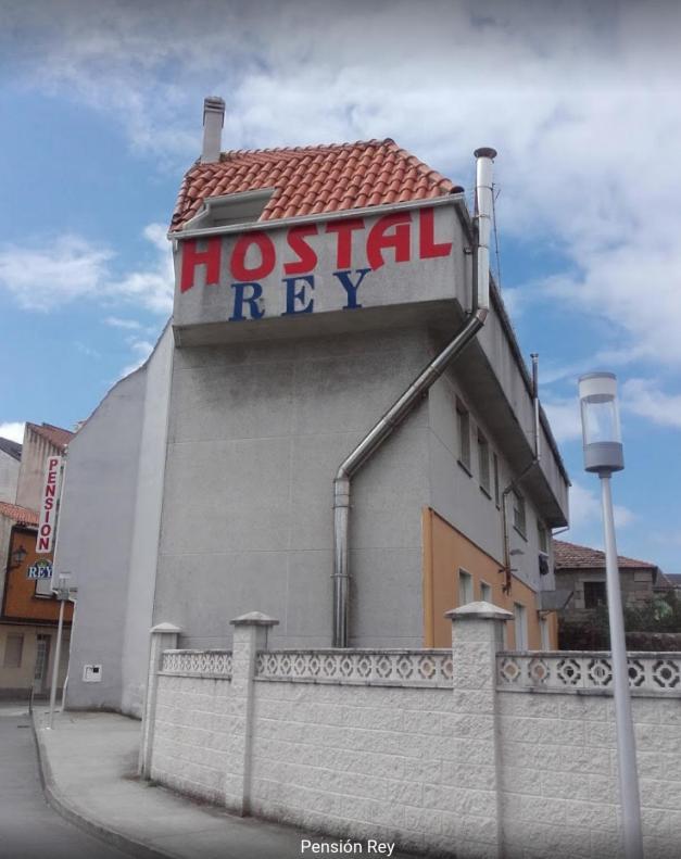 Pension Rey Hotel A Illa de Arousa Buitenkant foto